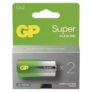   GP elem LR14 C bébi, Super Alkáli, 2db/ kis papír doboz                                               B01312