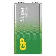   GP elem 6LR61 9V, Super Alkáli, 1db/fólia                                                             B01501