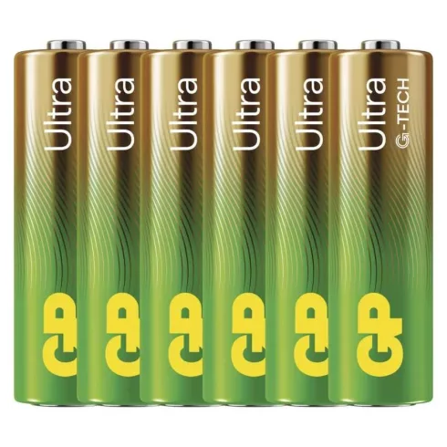 GP elem LR6 AA ceruza, Ultra Alkáli, 6db/kis papír doboz                                              B0221V