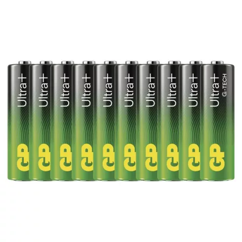 GP elem LR03 AAA mikroceruza, Ultra Plus Alkáli, 10db/kis papír doboz                                 B0314G