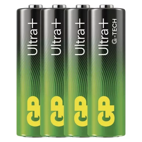 GP elem LR6 AA ceruza, Ultra Plus Alkáli, 4db/kis papír doboz                                         B03214
