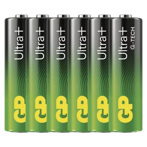 GP elem LR6 AA ceruza, Ultra Plus Alkáli, 6db/kis papír doboz                                         B03216