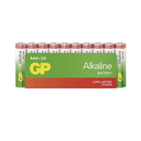 GP elem LR03 AAA mikroceruza, Alkáli, 10 db/fólia                                                     B0410G