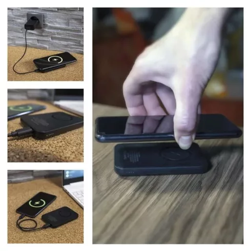 Micro powerbank 5000 mAh, WI 521 5000 B                                                               B0545B