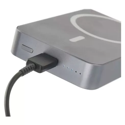 Powerbank WI 1046, 10000 mAh, 20 W + Wireless, szürke                                                 B0551GY