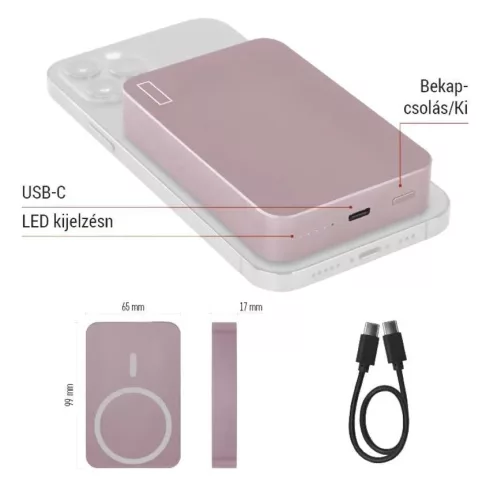 Powerbank WI 1046, 10000mAh, 20W+Wireless, lazac                                                      B0551S