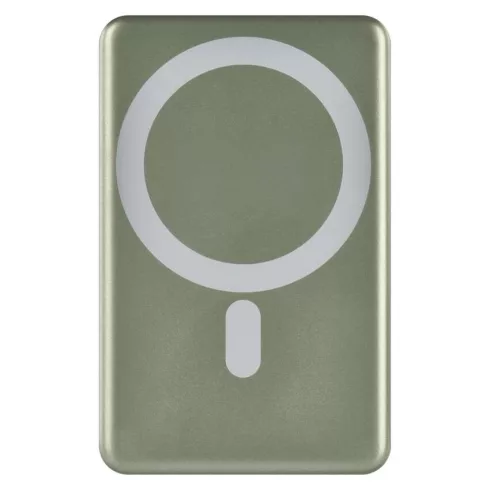 Powerbank WI 1031, 10000mAh Li-Po 3,87V, PD 20W, 1xUSB-C, zöld                                        B0552AG