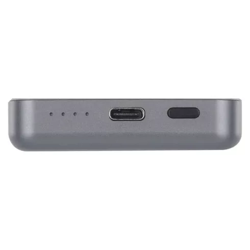 Powerbank WI 522, 5000 mAh, 20 W + Wireless, szürke                                                   B0555GY