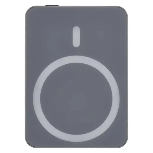 Powerbank WI 522, 5000 mAh, 20 W + Wireless, szürke                                                   B0555GY