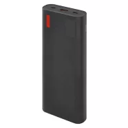   Powerbank NTBF30, Li-Ion 27000 mAh, 100 W PD (gyorstöltés), 1xUSB-C 1xUSB-A, fekete                   B0561B