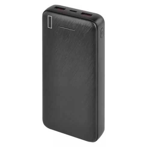 Powerbank AlphaQ3, 20 000 mAh Li-Po 3,7 V, 22,5 W, PD 20 W, fekete                                    B0572B