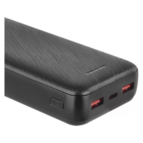 Powerbank AlphaQ3, 20 000 mAh Li-Po 3,7 V, 22,5 W, PD 20 W, fekete                                    B0572B