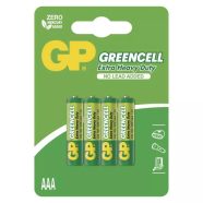   GP elem R03 AAA mikroceruza, Greencell, 4db/bliszter                                                  B1211