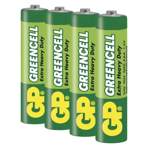 GP elem R03 AAA mikroceruza, Greencell, 4db/bliszter                                                  B1211