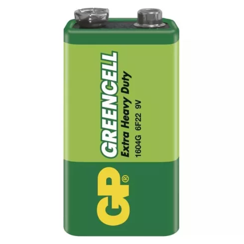 GP elem 6F22 9V, Greencell, 1db/bliszter                                                              B1251