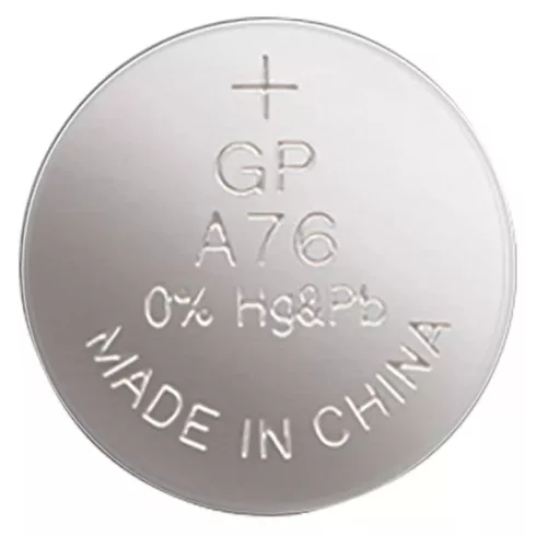 GP gombelem A76 LR44, Alkaline, 1db/bliszter                                                          B13762