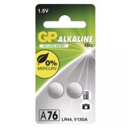   GP gombelem A76F LR44, Alkaline, 2db/bliszter                                                         B13763