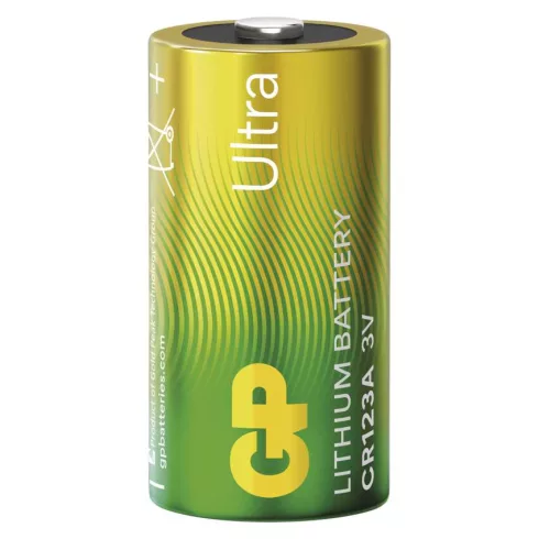 GP elem CR123A, Ultra Lítium, 2db/bliszter                                                            B15012U