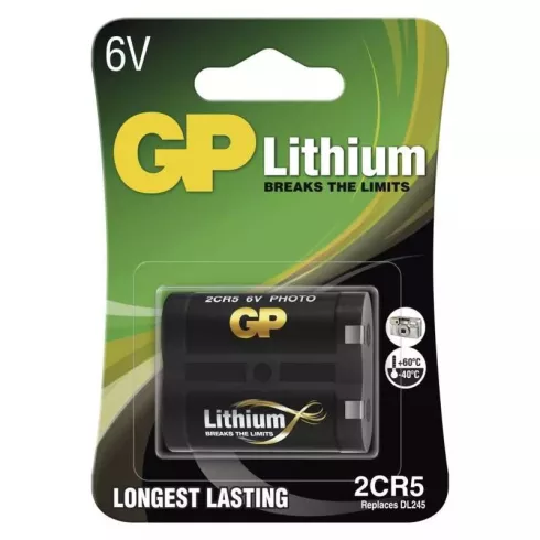 GP elem fotolith. 2CR5, Lithium, 1db/bliszter                                                         B1505