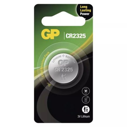 GP gombelem CR2325, Lithium, 1db/bliszter                                                             B15431