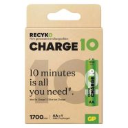   GP akku NiMH HR6 AA ceruza, 1700mAh, Charge10, 4db                                                    B24294