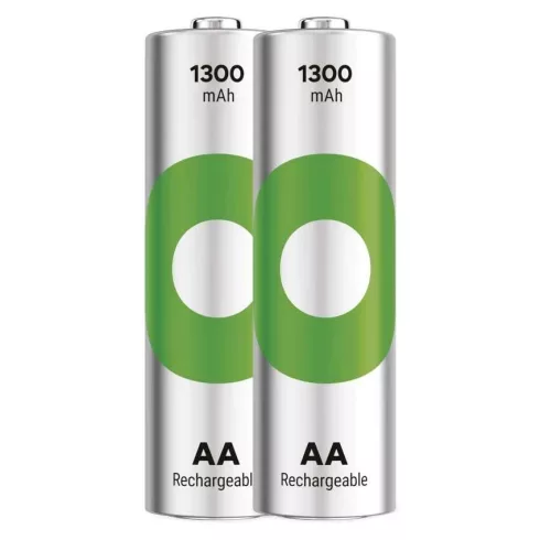 GP elem NiMH HR6 AA ceruza, 1300mAh, ReCyko, 2db                                                      B25232