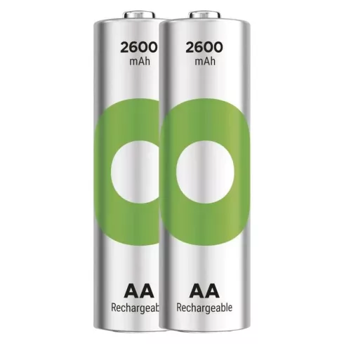 GP elem NiMH HR6 AA ceruza, 2600mAh, ReCyko, 2db                                                      B25272