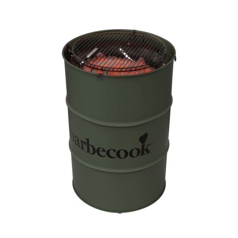 Barbecook Edson faszenes grillhordó, zöld, 47,5cm átmérő, HSO                                         BC-CHA-1022