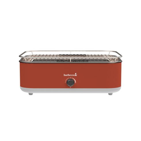 Barbecook E-Carlo asztali grill, elektromos, piros, 42,5x33x16,5cm, HSO                               BC-ELE-1001
