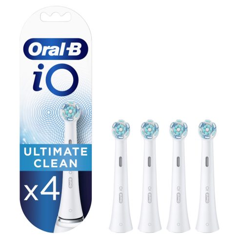 Oral-B iO fogkefefej Ultimate Clean fehér 4 db                                                        BDS2496