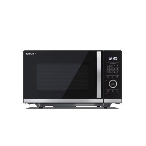SHARP YC-QG234AEB 23L, forgótányér nélküli, síkágyas, grilles mikrohullámú sütő                       BDS2698