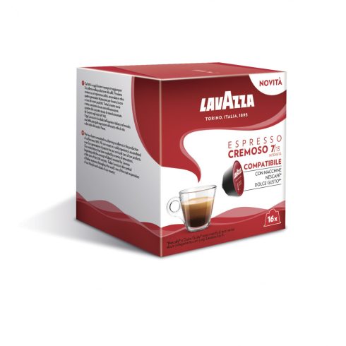 Lavazza Espresso Cremoso Dolce Gusto kompatibilis kapszula 16x8g                                      BDS2759