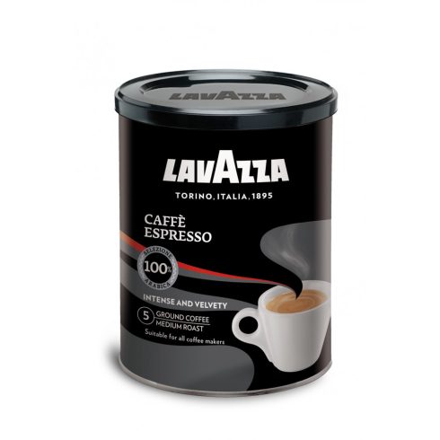 Lavazza Caff? Espresso őrölt kávé fémdobozban 250g                                                    BDS2771