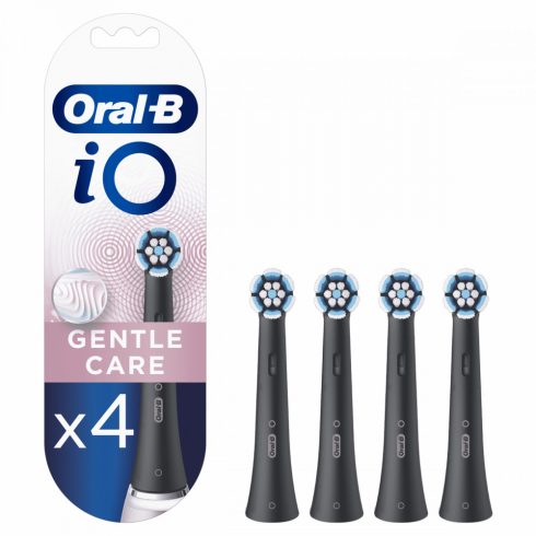 Oral-B iO fogkefefej Gentle Care Black 4db                                                            BDS2915