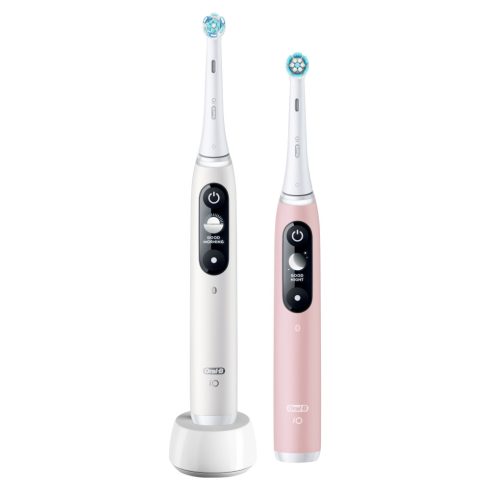 Oral-B iO6 elektromos fogkefe DuoPack White + Pink                                                    BDS2920