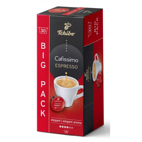 TCHIBO Cafissimo Espresso Elegant 30db-os kiszerelés                                                  BDS2928