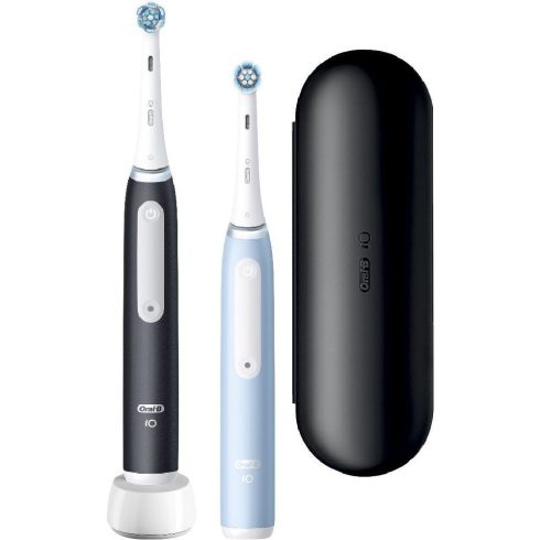 Oral-B iO3 elektromos fogkefe szett Matt Black/Ice Blue                                               BDS3128