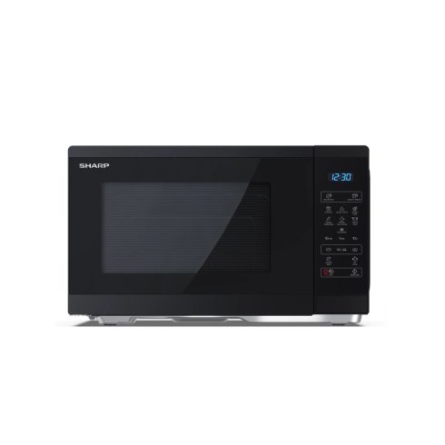 SHARP YC-MS252AE-B 25L, digitális mikrohullámú sütő, fekete                                           BDS3285