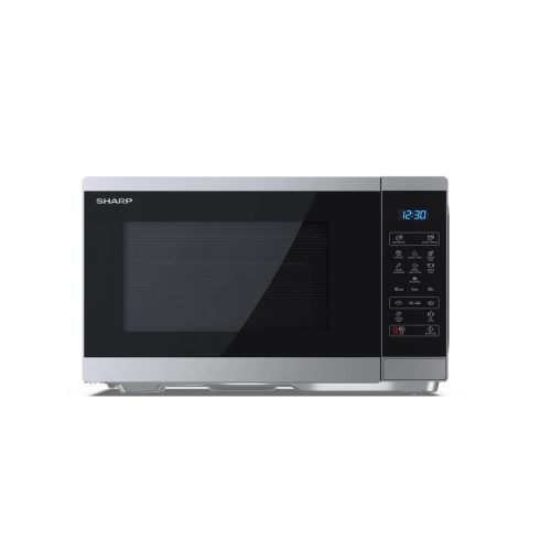 SHARP YC-MS252AE-S 25L, digitális mikrohullámú sütő, ezüst/fekete                                     BDS3286