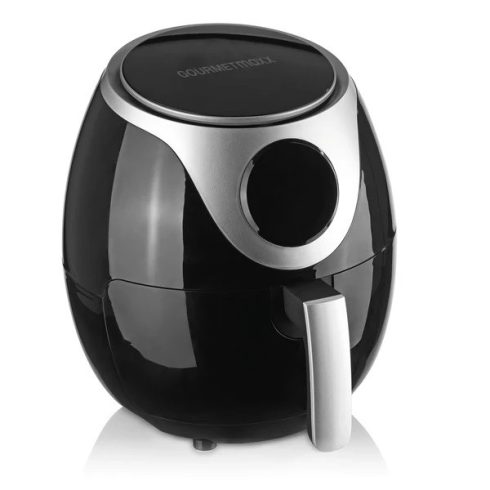 GOURMETmaxx 03543 Digitális Forrólevegős Fritőz, 3L, 1300W, Fekete                                    BDS3535