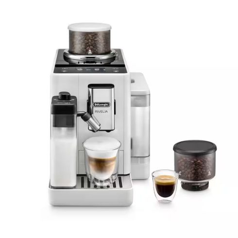 Delonghi EXAM440.55.W Rivelia Arctic White  Automata kávéfőző                                         BDS3594
