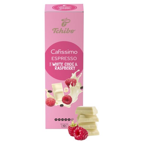 TCHIBO Cafissimo Espr. Raspberry White Choc kapszula (10 db/csomag)                                   BDS3684