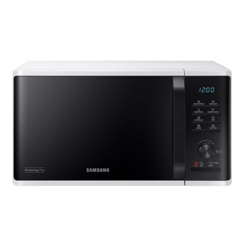 Samsung MG23K3515AW/EO Grill mikrohullámú sütő, Browning Plus funkció, 2300W, 23l, 28cm tálca, fehér  BDS3717