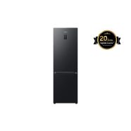   Samsung RB34C672DBN/EF hűtőszekrény Wi-fi-vel, alulfagyasztós, 2 ajtós (344l), birodalmi fekete, D    BDS3728