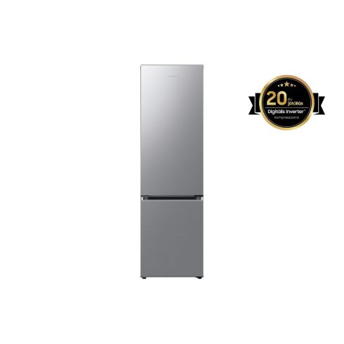 Samsung RB38C600CS9/EF hűtőszekrény AI energia funkcióval, alulfagyasztós, 2 ajtós (390l), inox, C    BDS3729