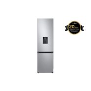   Samsung RB38C634DSA/EF hűtőszekrény, Wi-fi-s, italadagolós, alulfagyasztós, 2 ajtós(386l), grafit, D  BDS3733