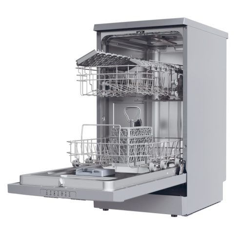 Candy CDPH 2D1047S mosogatógép, 10 teríték, keskeny, ezüst, E                                         BDS3775