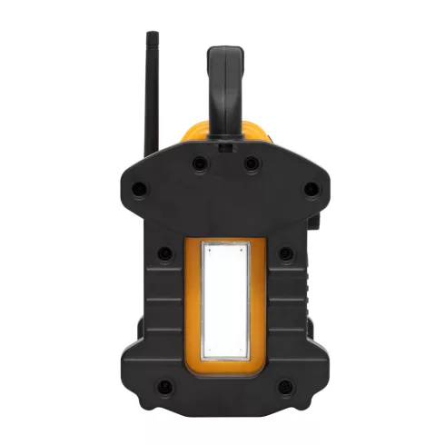 Munka és szabadidő hangszóró, akkus, multimédia lejátszó, Bluetooth, LED lámpa, Power bank, HSO, IP5  BTWORKPRO