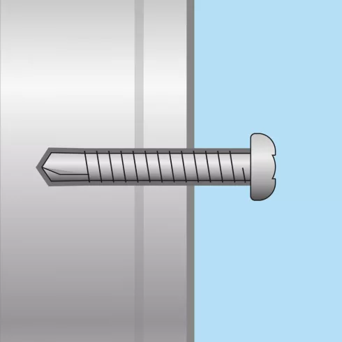 Önfúró laposfejű lemezcsavar - 4,2 x 19 mm - 60 db / csomag                                           BX04806