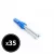 Tipli + csavar - 6 x 30 mm - 35 db / csomag                                                           BX04825A